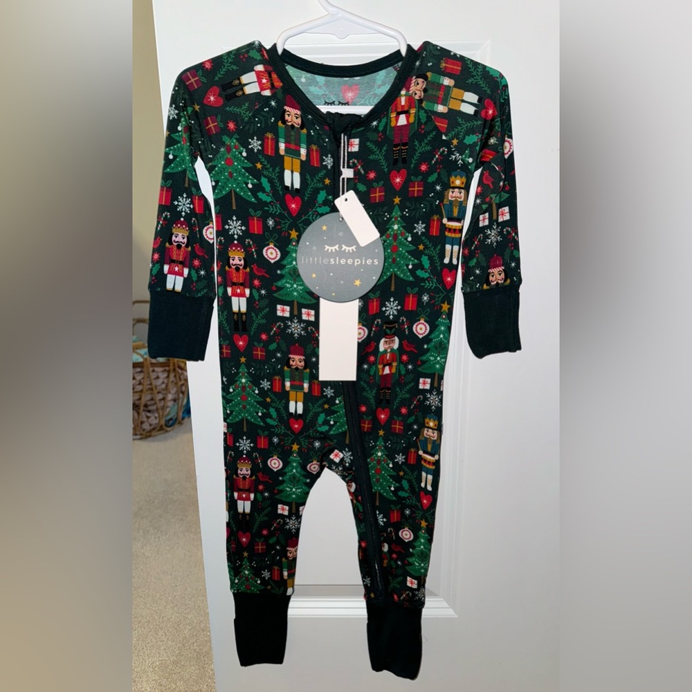 Little Sleepies Night at the Nutcracker Bamboo Zippy, 6-12M
